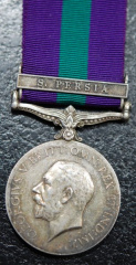 General Service Medal Clasp Sth Persia