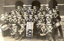 Toc. H. Chelsea, father on the left, below the X, next to boy with drum cropped