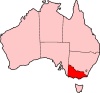 VIC_in_Australia_map