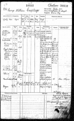 George William Emptage service record cropped