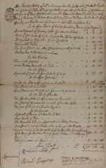 Inventory of Thomas Emptage the younger 1745 PRC27_43_116 reduced size